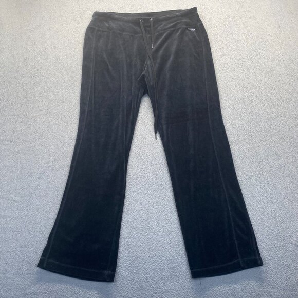Calvin Klein Performance‎ Quick Dry Pants Women's Size 1X Black Drawstring - Picture 1 of 14